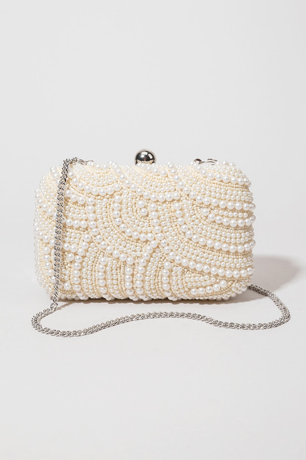 Linda Pearl Hardcase Clutch