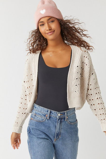 Carmalla Pointelle Cardigan