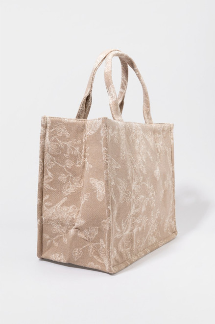 Belinda Floral Canvas Tote Bag