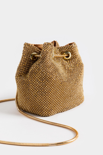 Maribel Mesh Bucket Crossbody