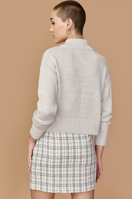 Claire Quarter Zip Sweater