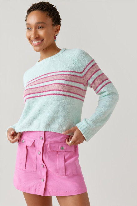 Kyla Striped Pullover Sweater