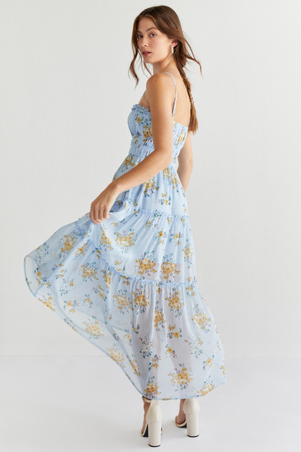 Kinsley Floral Midi Dress
