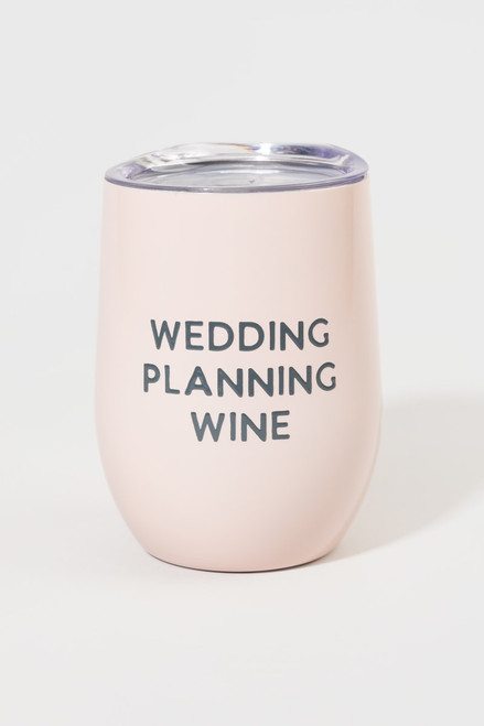 Wedding Planing Wine Tumbler