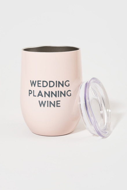 Wedding Planing Wine Tumbler