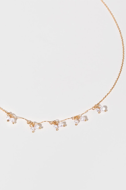 Loretta Golden Pendant Necklace