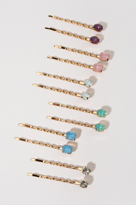 Fay Gemstone Hair Pin Set