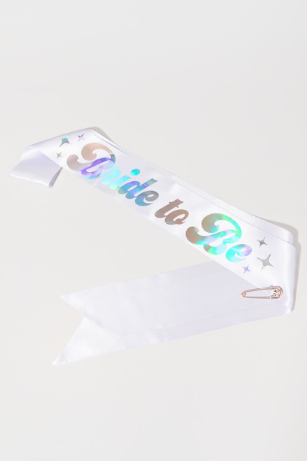 xo, Fetti Iridescent Bride Sash