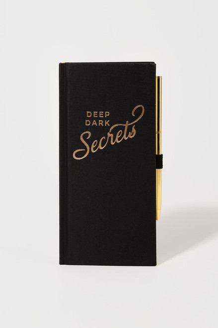 Deep Dark Secrets Pad with Pen