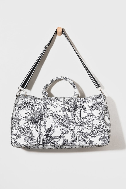 Audrey Printed Weekender Handbag