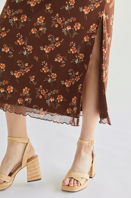 Kelsey Floral Midi Skirt