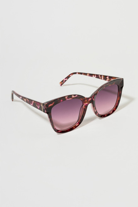 Monica Purple Tortoise Sunglasses