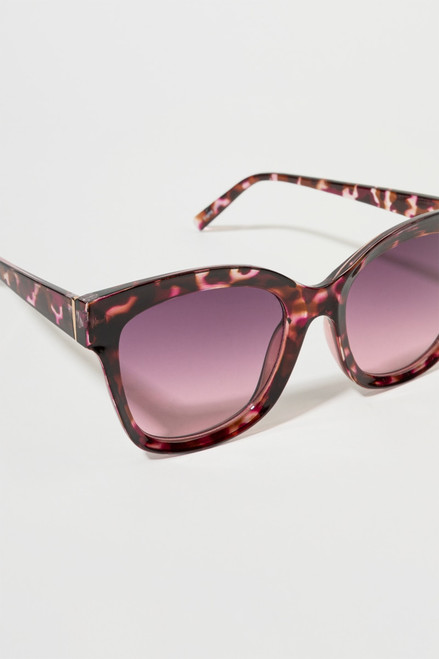 Monica Purple Tortoise Sunglasses