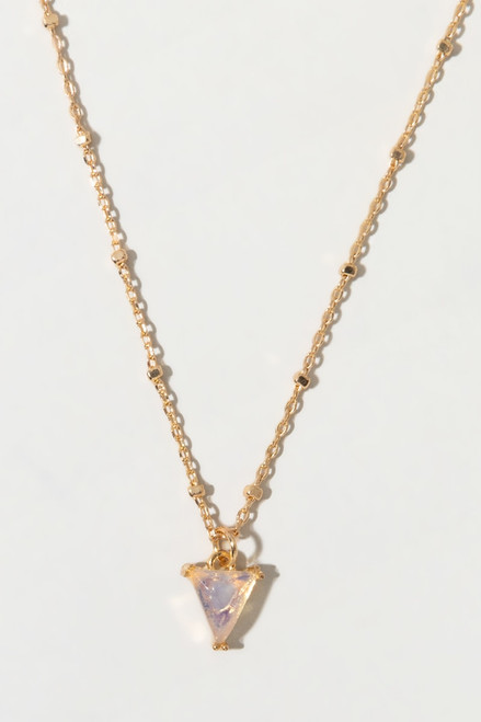 Judi Opal Pendant Necklace