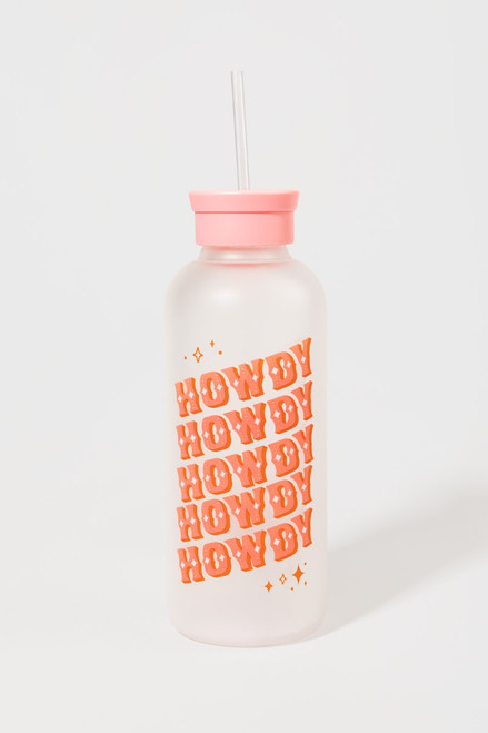 Studio Oh! Howdy Partner Glass Tumbler