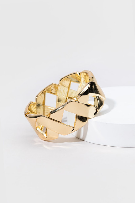 Lluvia Chunky X Hinge Cuff Bracelet