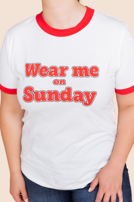 Wear Me on Sunday Tee