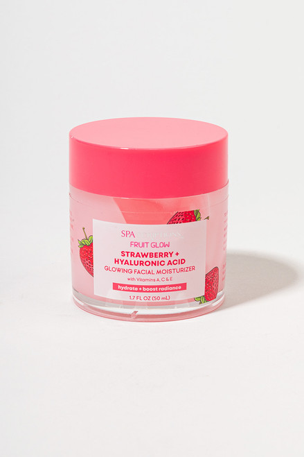 Spascriptions Strawberry + Hyaluronic Acid Glowing Facial Moisturizer