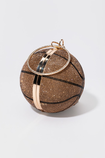 Josie Embellished Basketball Handbag