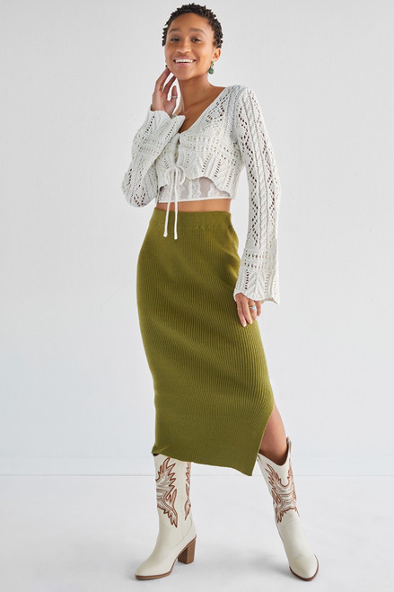 Anastasia Sweater Fitted Skirt