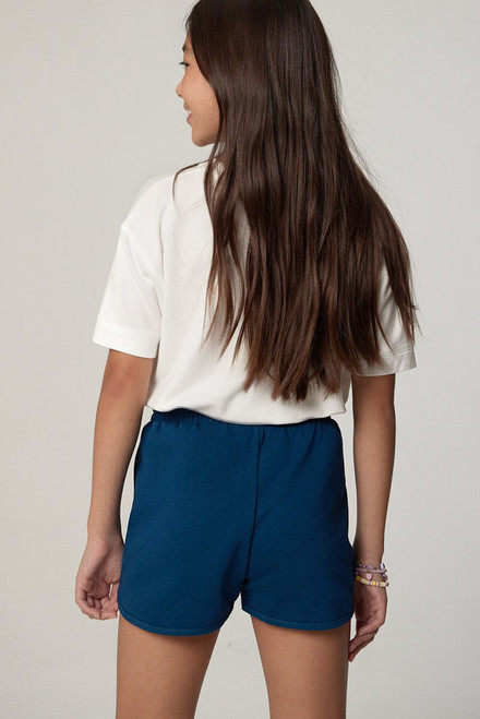 Hello Franki Logo French Terry Short for girls