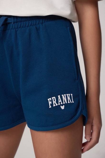 Hello Franki Logo French Terry Short for girls