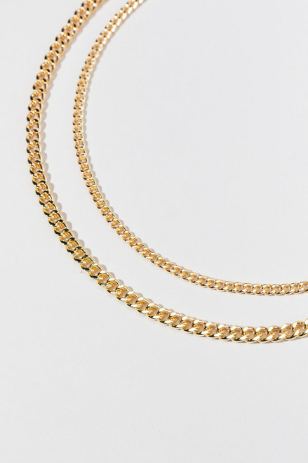 Kassie Cuban Chain Link Necklace