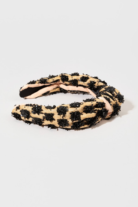Jeane Raffia Crinkle Headband