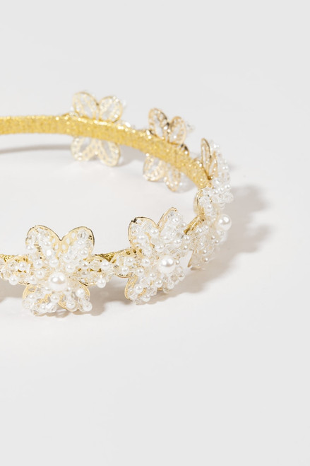 Luanna Crystal Flower Headband