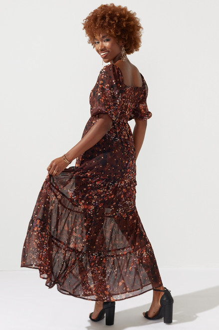 Sienna Floral Smocked Maxi Dress