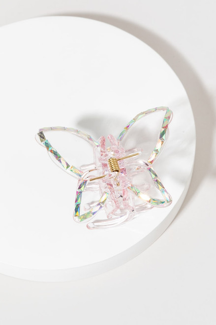 Rosalina Rhinestone Butterfly Claw Clip