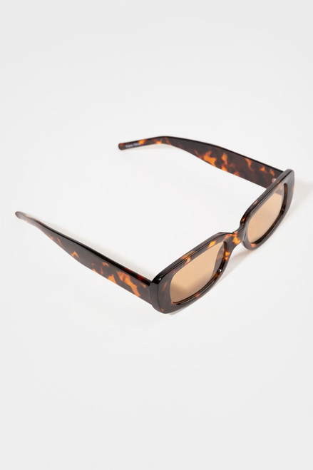 Sadie Narrow Square Sunglasses