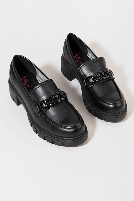 Jellypop Una Chunky Chain Loafer