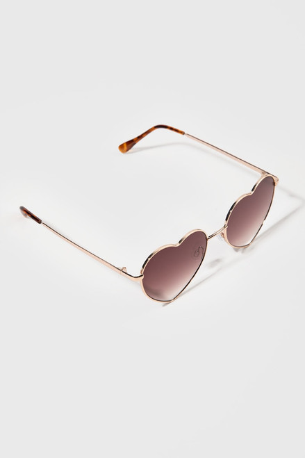 Jane Slim Heart Sunglasses