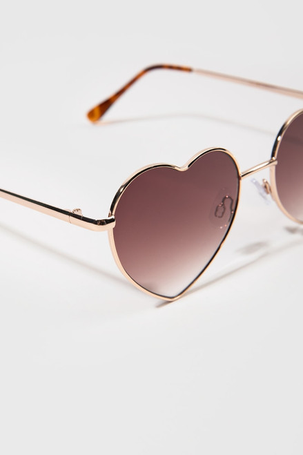 Jane Slim Heart Sunglasses
