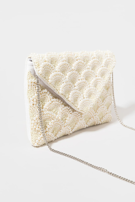 Grace Pearled And Beaded Clutch