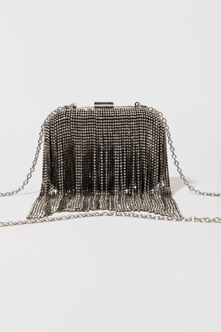 Sharise Drop Fringe Box Handbag