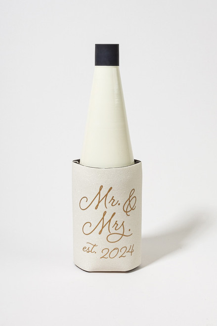 Mr. & Mrs. 2024 Drink Sleeve Bottle Cover