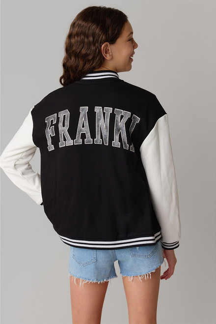 Hello Franki Lx Varsity Jacket for girls