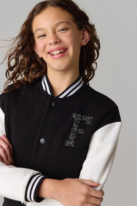 Hello Franki Lx Varsity Jacket for girls