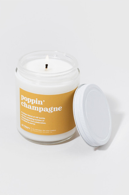 CE Craft Poppin Champagne Candle 8oz