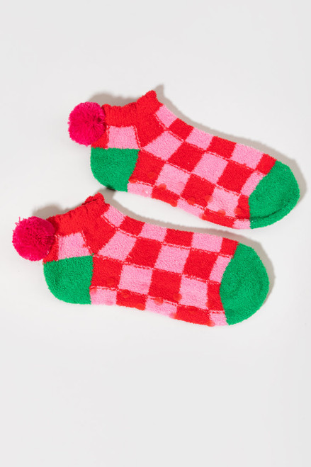 Lottie Checkered Socks