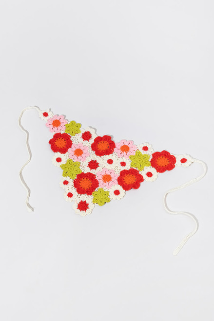 Renatta Floral Crochet Head Wrap