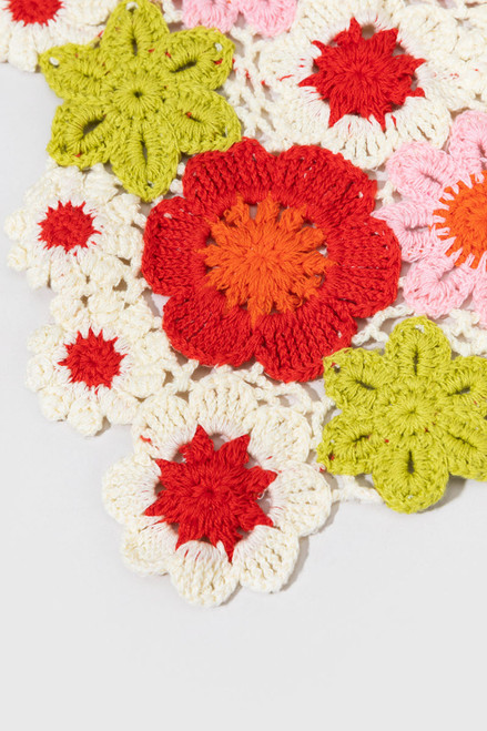 Renatta Floral Crochet Head Wrap