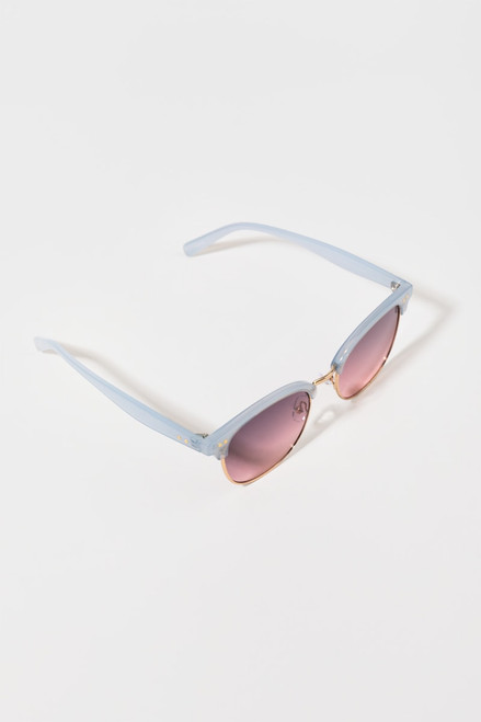 Agatha Brow Bar Wayfarer Sunglasses