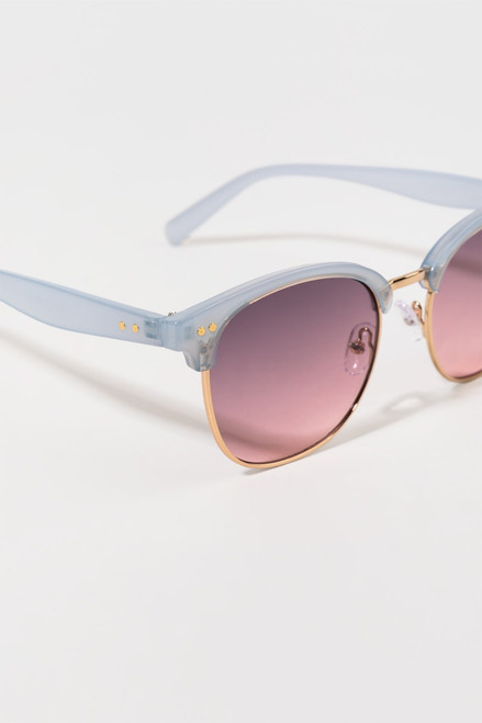 Agatha Brow Bar Wayfarer Sunglasses