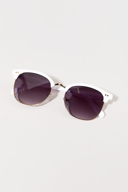 Alyssa Brow Bar Wayfarer Sunglasses