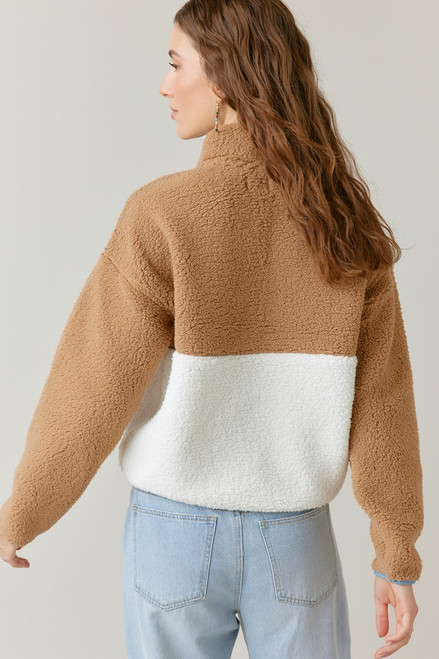 Lilah Colorblock Wubby Sweater