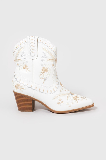 MIA Kira Floral Embroidered Western Boots