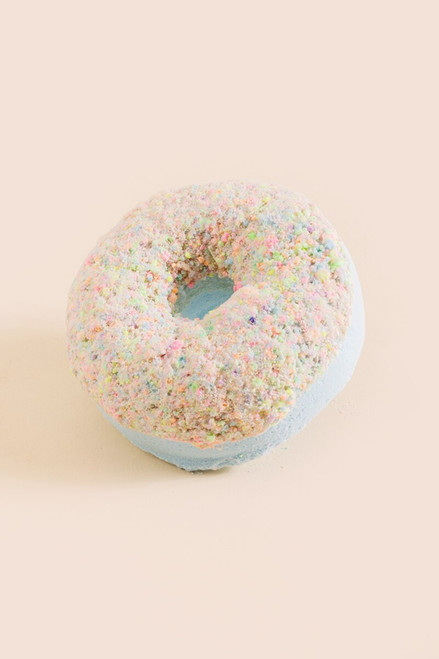 Cotton Candy Donut Bath Bomb